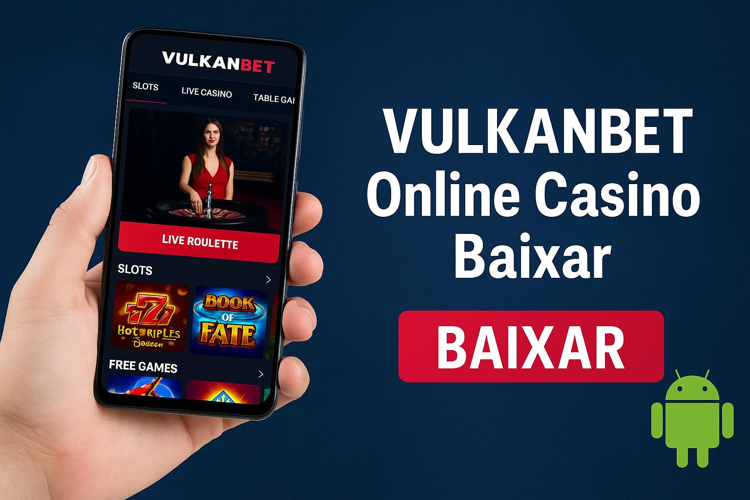 Baixar o VULKANBET Cassino App