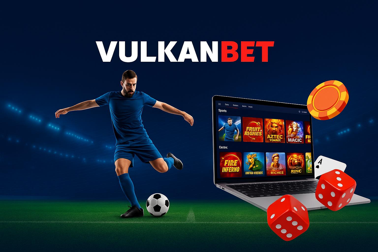 Aposte em apostas esportivas no cassino online VULKANBET