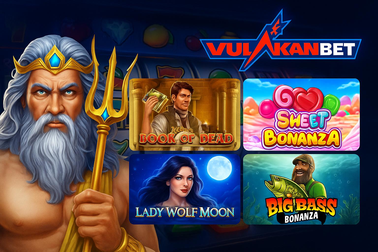 Jogos de Slot no Casino Online VULKANBET